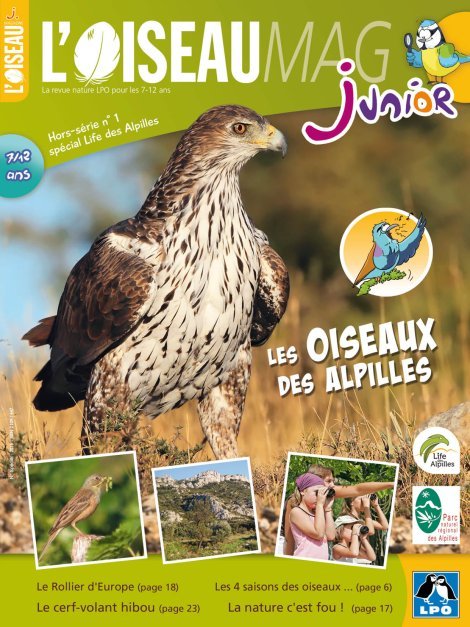 L'OISEAU MAG Junior n°HS n° 1 Oiseaux des Alpilles